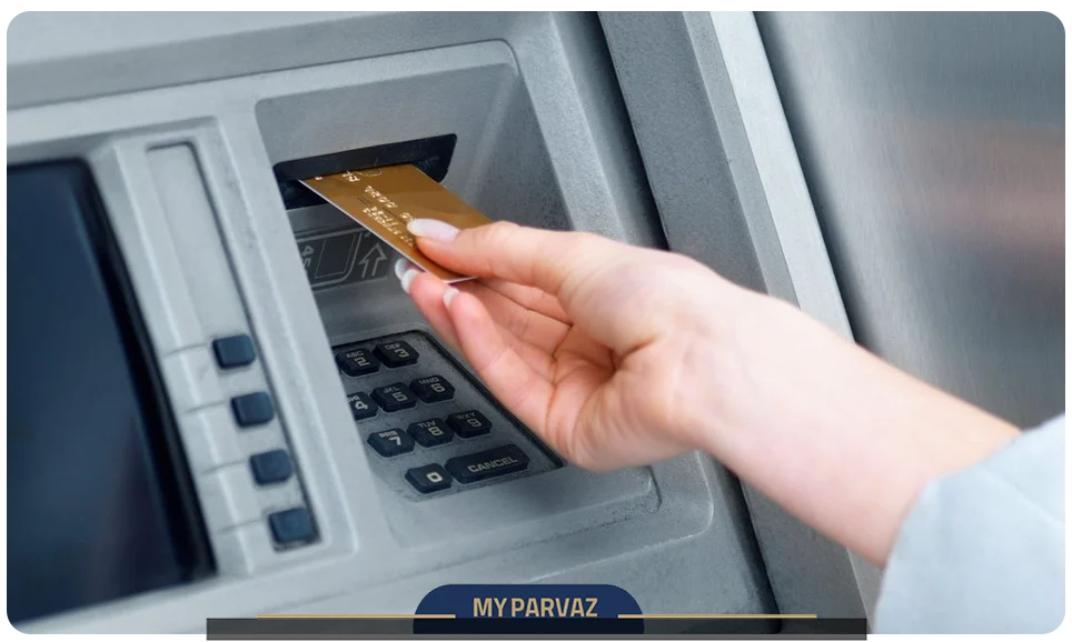 پرداخت عوارض خروج از کشور با atm